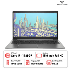 Laptop HP ZBOOK Firefly 15 G8 (Core i7 1185G7 | Ram 16GB | SSD 512GB | 15.6inch FHD/ Gray) Like New