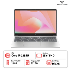 Laptop HP 15t-fd000 (Core i7-1355U, Ram 16GB, SSD 512Gb, 15.6