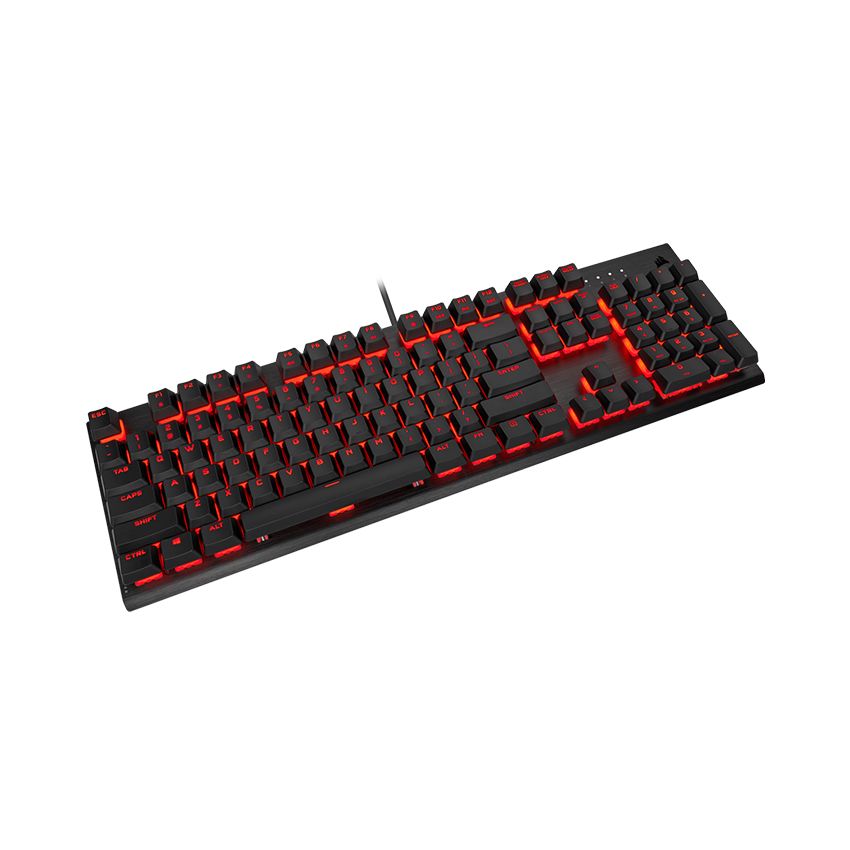 Bàn phím Corsair K60 PRO (USB/Red LED/Cherry MX Viola)