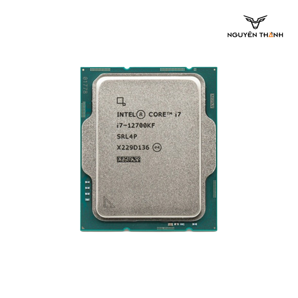 CPU Intel Core i7-12700KF (3.8GHz turbo up to 5.0Ghz, 12 nhân 20 luồng, 25MB Cache, 125W) NO BOX