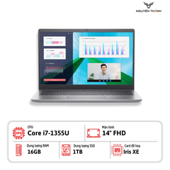 Laptop Dell Vostro 3430( i7-1355U, 16GB RAM, 1TB SSD, 14.0