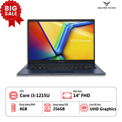 Laptop Asus Vivobook X1404Z (Core i3-1215U, 8GB RAM, 256GB SSD, 14