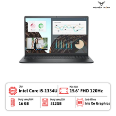 Laptop Dell Vostro 3530 (i5-1334U,16GB RAM,512GB SSD,15.6 FHD,Windows,Đen)
