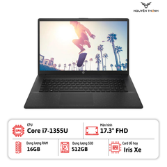 Laptop HP 17T-CN300 (Core i7-1355U, RAM 16GB, SSD 512GB, 17.3