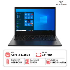 Laptop Lenovo ThinkPad L14 Gen 2( i3-1115G4, 16GB RAM, 256GB SSD, 14