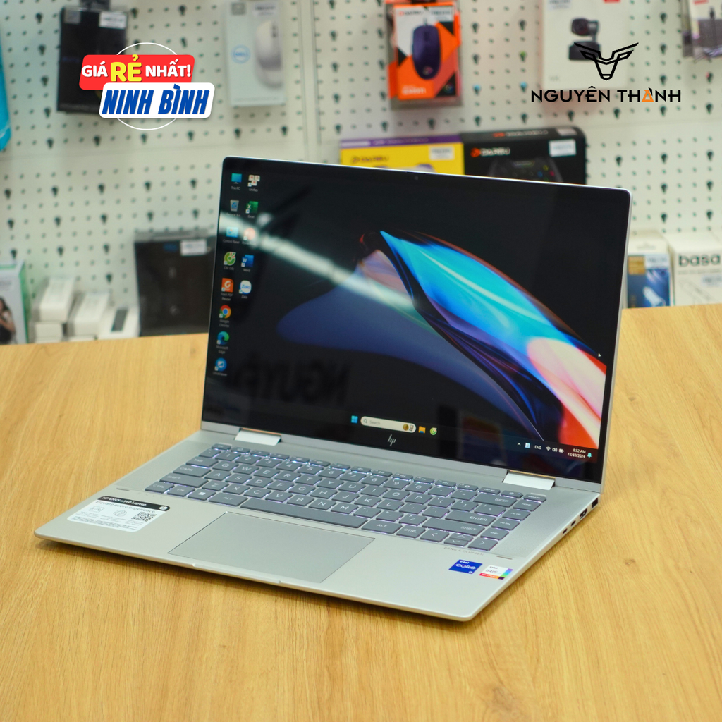 LAPTOP HP ENVY X360 2 IN 1 15 (I5 1335U, 8GB RAM, 512GB SSD, 15.6