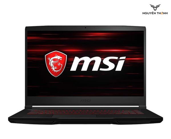 Laptop MSI Gaming GF63 Thin (10SC-468VN) (i5 10500H 8GB RAM/512GB SSD/GTX1650 Max Q 4G/15.6 inch FHD 144Hz/Win10/Đen) (2021)