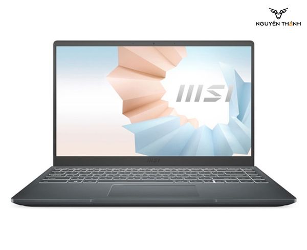 Laptop MSI Modern 14 B11MOU 851VN (Core i3-1115G4 | 8GB | 256GB | Intel UHD | 14 inch FHD | Win 10 | Gray)