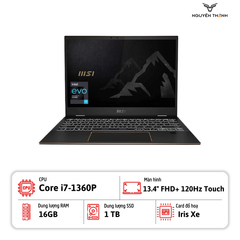 Laptop MSI Summit E13 Flip Evo A13MT-243US (Core i7-1360P, 16GB RAM, 1TB SSD, 13.4