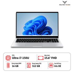 Laptop Samsung Galaxy Book 4 (Core™ 7 150U, RAM 16GB, SSD 512GB, Intel Graphics, 15.6