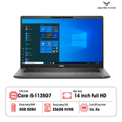 Laptop Dell Latitude 7420 (Core i5-1135G7 /Ram 8GB/ SSD 256GB /14