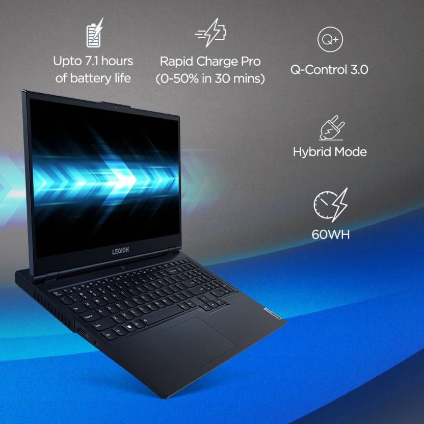 Laptop Lenovo Legion 5  AMD Ryzen R5-4600H (3.00GHz, 8MB)/ Ram 8GB DDR4/ SSD 256GB + HDD 1TB/ NVIDIA GTX 1650Ti 4GB GDDR6/ 15.6 inch FHD/ Window 10