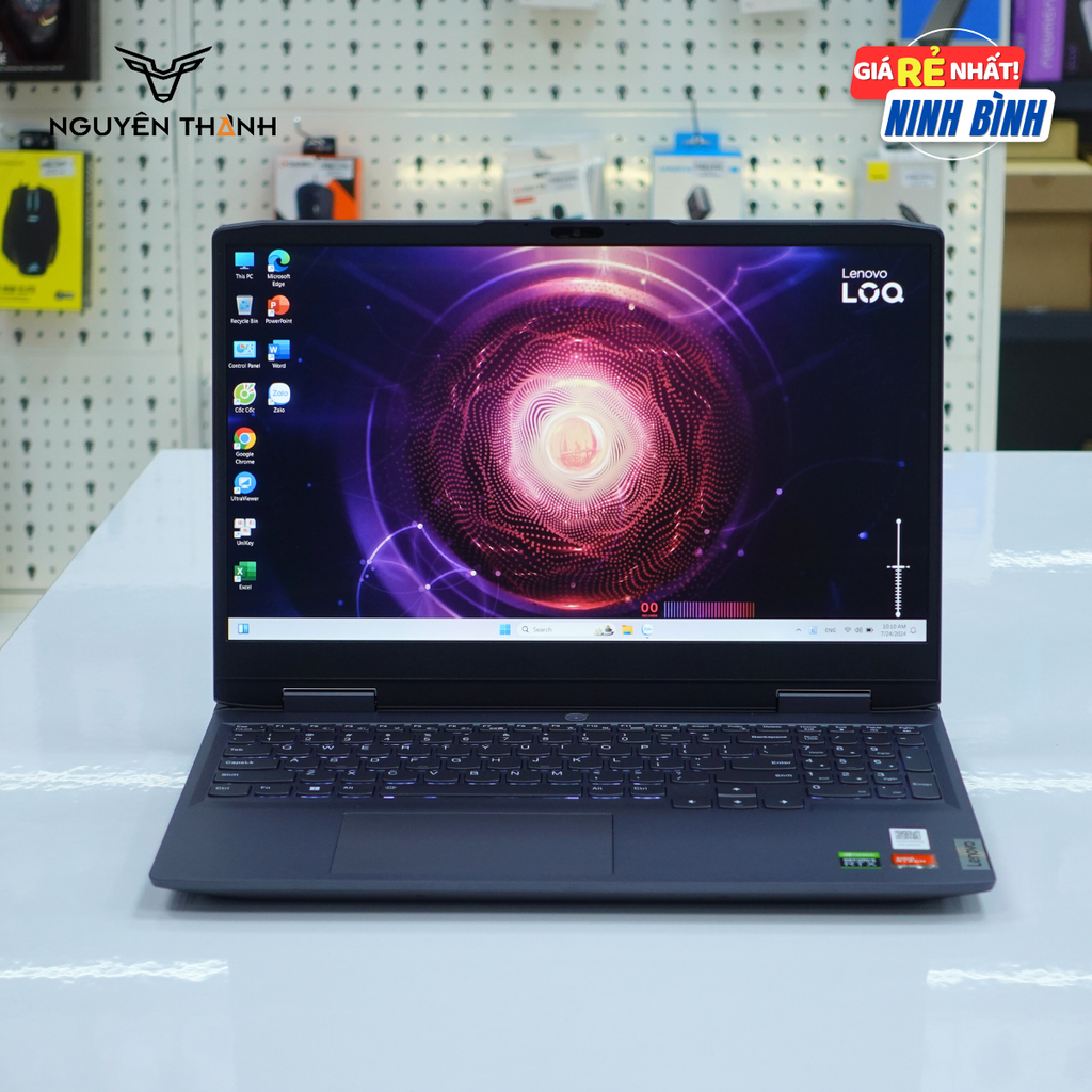 Laptop Lenovo LOQ 15APH8 (Ryzen 7-7840HS, 16GB, 512GB, RTX 4060 8GB, 15.6