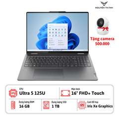 Laptop Lenovo Yoga 7 2in1 16IML9 ( Intel Core Ultra 5 125U, 16GB, 1TB, 16