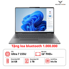 Laptop Lenovo Yoga 7  2 in 1 16IML9 (Intel Core Ultra 7 155U, 16GB, 1TB, 16