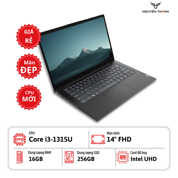Laptop Lenovo V14 G4 IRU (Core i3-1315U, RAM 16GB, SSD 256GB, 14 inch FHD, Đen)