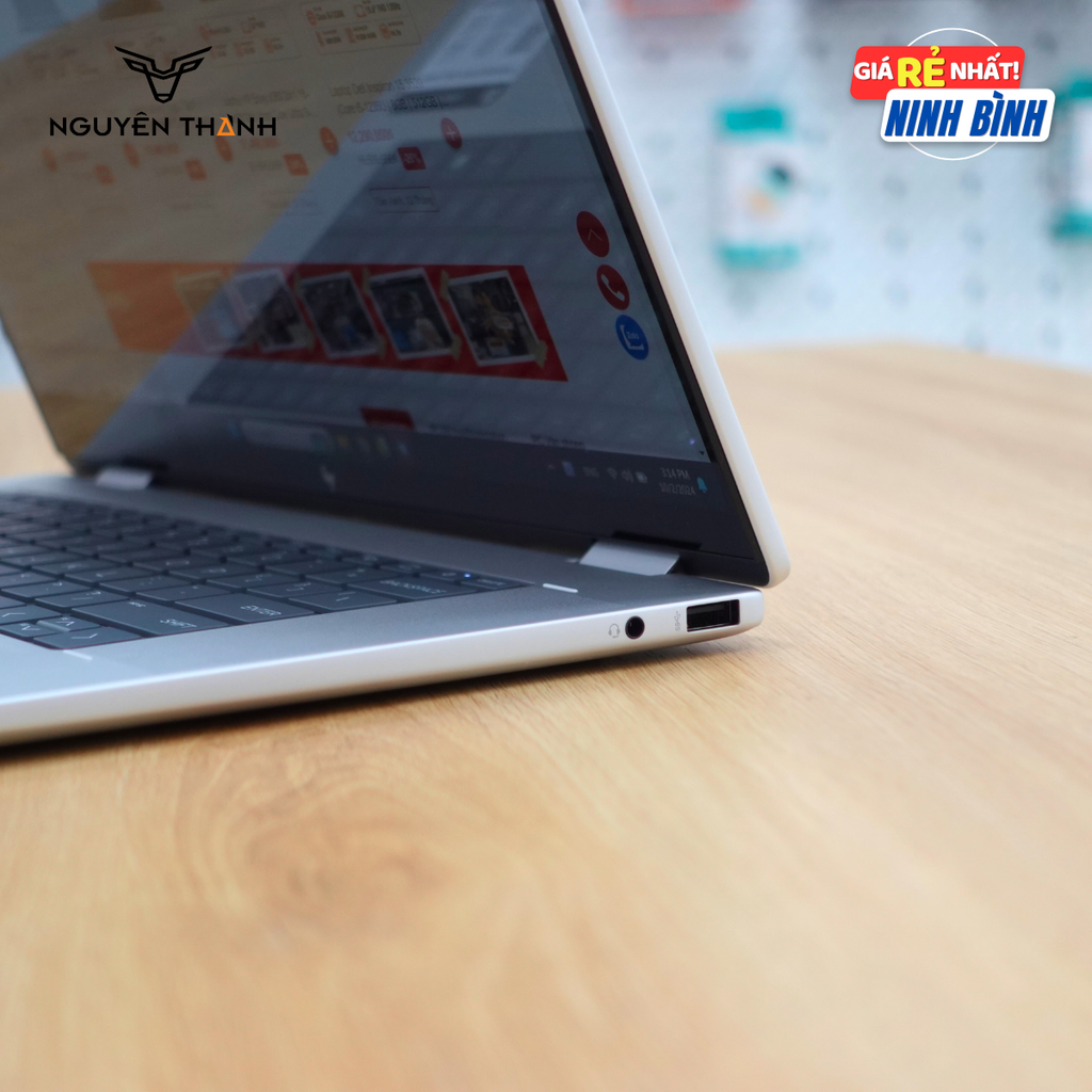 Laptop HP Envy x360 2 in 1 16-ac0013dx (Intel Core Ultra 5-125u, 16GB DDR5, SSD 512GB, 16 inch Full HD+ Touch, Silver)