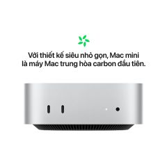 Mac mini M4 2024 10CPU 10GPU 16GB 512GB MU9E3SA/A - Chính hãng Apple Việt Nam