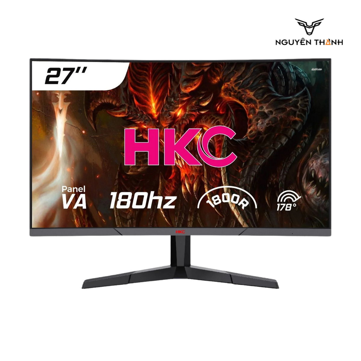 Màn hình cong Gaming HKC M27G4F 27inch 180Hz