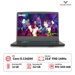 LAPTOP MSI THIN 15 B13UC (Core I5-13420H, Ram 16GB , SSD 512GTB, RTX 3050 4GB, 15.6 inch FHD 144Hz, Win 11, Gray)