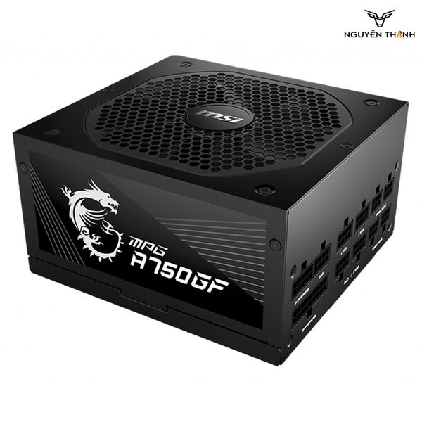 Nguồn máy tính MSI MPG A750GF 750W (80 Plus Gold/Full Modular/Màu Đen)_HNK