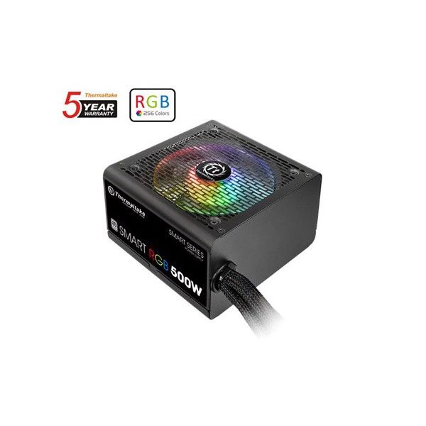 PSU THERMALTAKE 500W SMART RGB PLUS WHITE