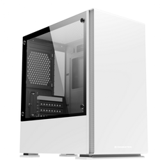 Vỏ case Xigmatek NYC ARTIC(EN45716) - PREMIUM GAMING M - ATX TRẮNG