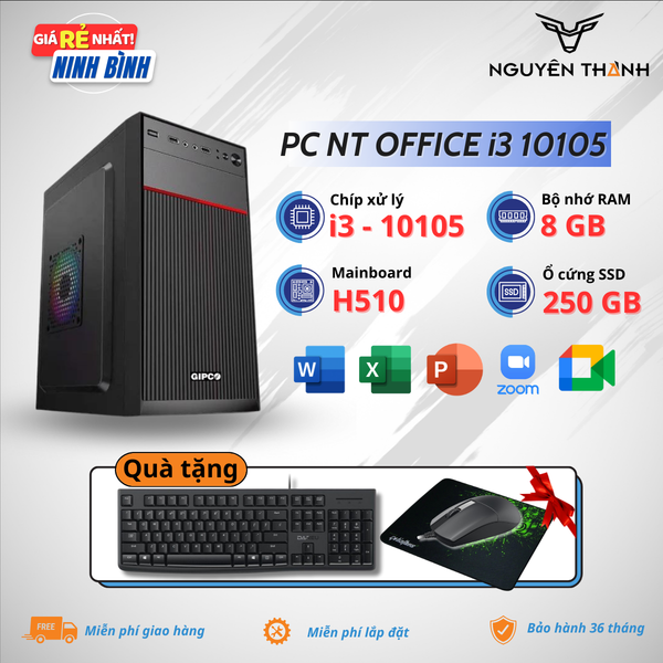 Máy tính Văn Phòng - Trường Học PC NT OFFICE i3-10105