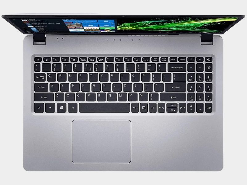 Laptop Acer Aspire 5 Slim (R3 3200U, 8GB RAM, 128GB SSD, 15.6''FHD, Win 11, Silver)