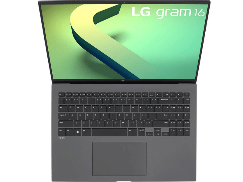 Laptop LG Gram 16Z90R-H.AAS7U1 (Core i7-1360P , Ram 16GB, 1TB, Intel Iris Xe Graphics, 16inch WQXGA, Win 11, Xám)