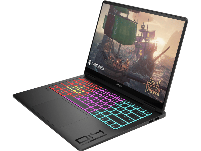 Laptop HP Omen Transcend 14-fb0667nr ( Intel Ultra 7 155H, RAM 16GB, SSD 2TB SSD, RTX 4060, 14