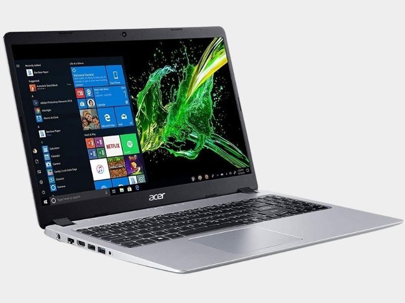 Laptop Acer Aspire 5 Slim (R3 3200U, 8GB RAM, 128GB SSD, 15.6''FHD, Win 11, Silver)