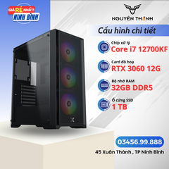 Máy tính Gaming - Đồ hoạ i7 12700KF | VGA 3060 12G | RAM 32GB