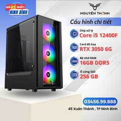 Máy tính Gaming - Đồ hoạ i5 12400F | RAM 16GB | VGA RTX 3050