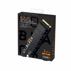 Ổ cứng SSD WD SN850X Heatsink Black 1TB M.2 2280 PCIe NVMe 4x4 (Đọc 7300MB/s - Ghi 6600MB/s)