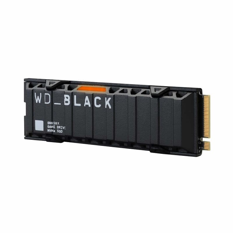 Ổ cứng SSD WD SN850X Heatsink Black 1TB M.2 2280 PCIe NVMe 4x4 (Đọc 7300MB/s - Ghi 6600MB/s)
