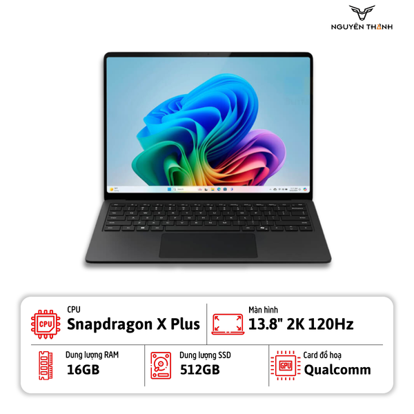 Surface Laptop 7 13.8″ Platinum + Black + Dune + Sapphire Snapdragon X Plus Ram 16GB SSD 512GB