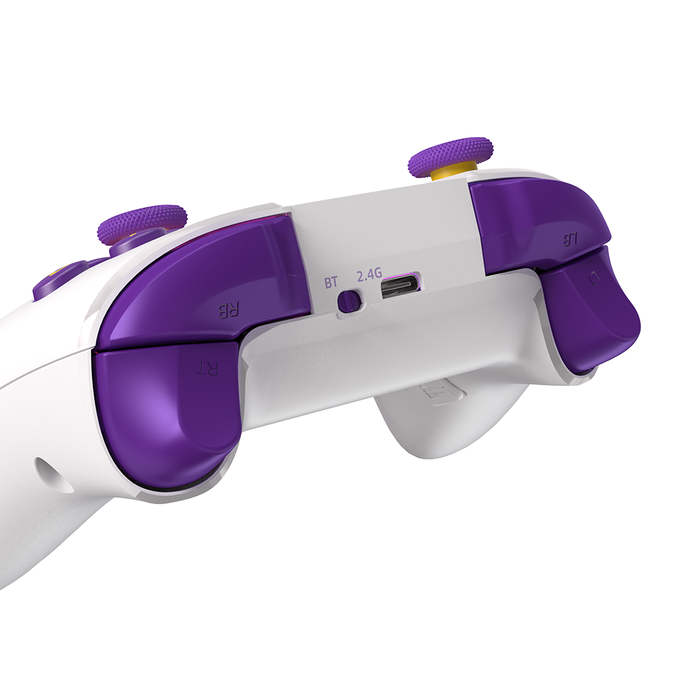 Tay cầm game DareU H105 Wireless White Purple