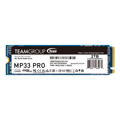 Ổ cứng SSD TEAM MP33 PRO M.2 2280 2TB PCIe 3.0 x4 with NVMe 1.3 (TM8FPD002T0C101)