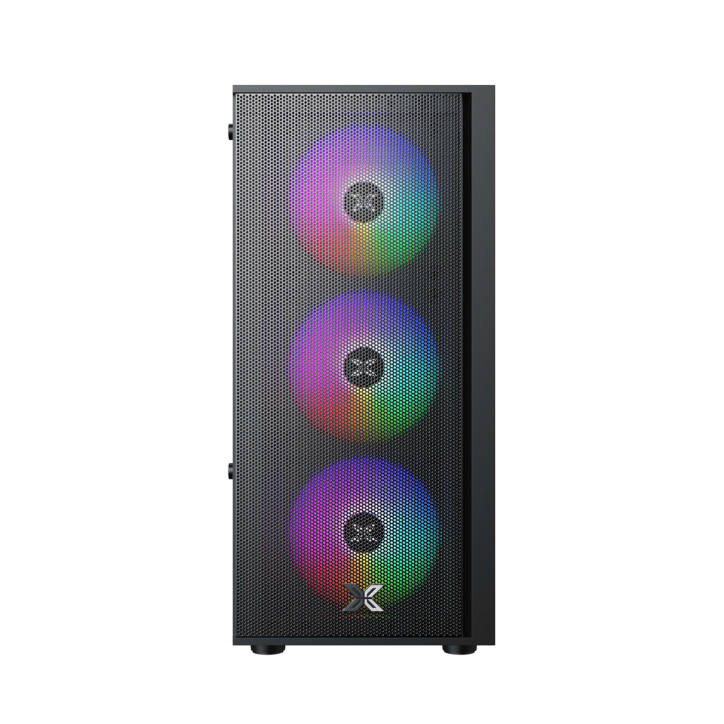 Vỏ Case Xigmatek MYX Air 3F EN45967 (m-ATX/ 3 Fan RGB/ Màu Đen)