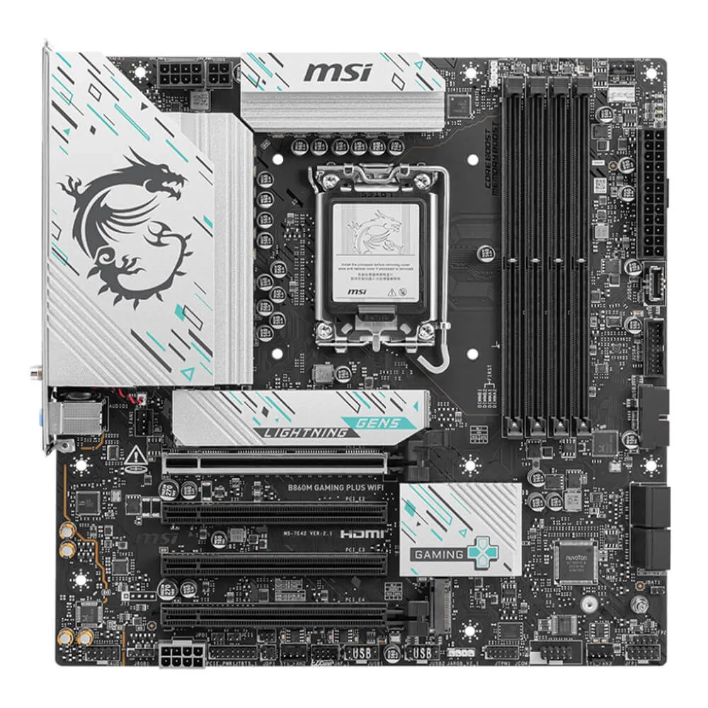 MAINBOARD MSI B860M GAMING PLUS WIFI – Socket 1851