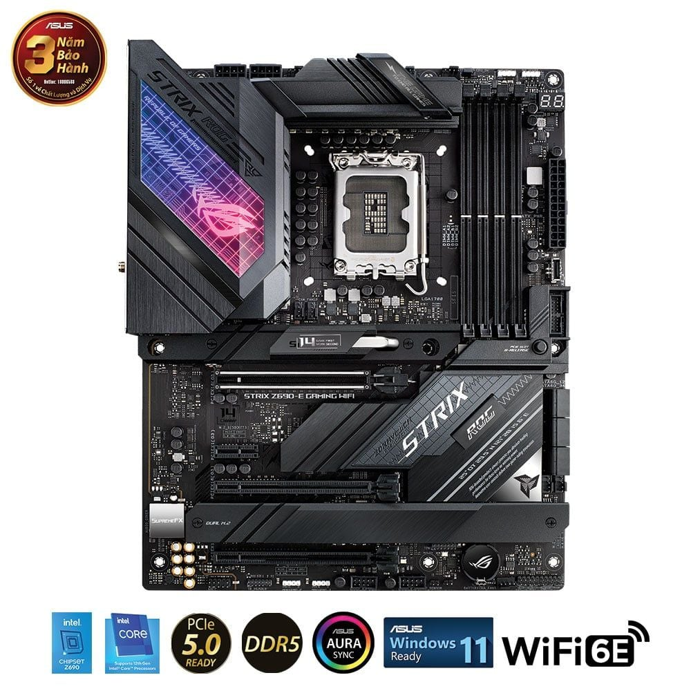 Mainboard ASUS ROG STRIX Z690-E GAMING WIFI DDR5
