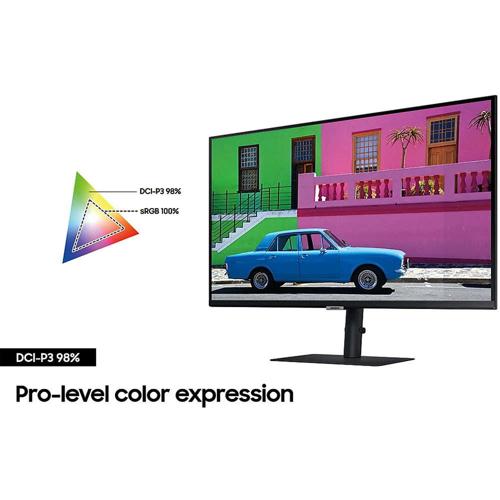 Màn Hình Đồ Họa SAMSUNG ViewFinity S8 LS32B800PXEXXV (32.0 inch - 4K - IPS - 60Hz - 5ms - USB TypeC - Network RJ45)