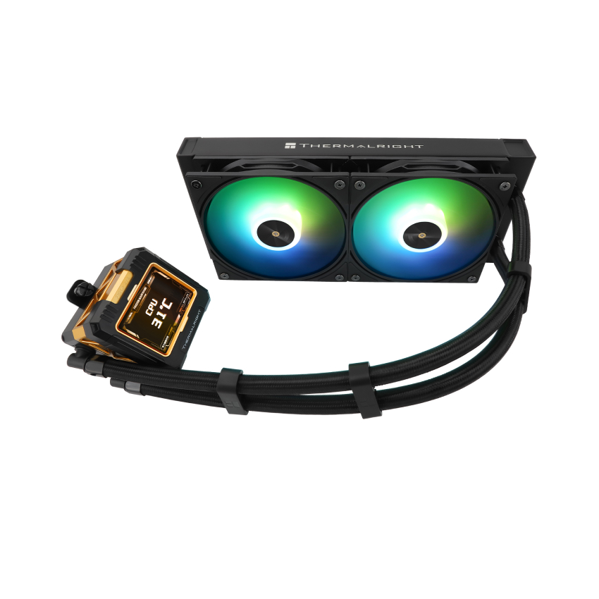 Tản nhiệt nước AIO Thermalright Frozen Warframe 240 Black ARGB