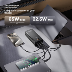 Pin Sạc Dự Phòng 65W 27000mAh ROMOSS Công Suất Cao, Sạc Nhanh, Pin Sạc Dung Lượng Lớn Đa Năng (PEA27S Pro)
