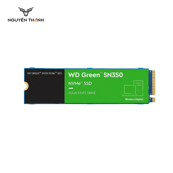 Ổ cứng SSD WD SN350 GREEN 1TB M.2 2280 PCIE NVME 3X4 (ĐỌC 3200MB/S - GHI 2500MB/S)