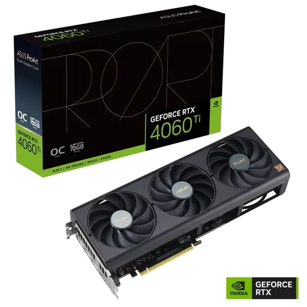 Card màn hình Asus ProArt GeForce RTX 4060 Ti OC 16GB GDDR6