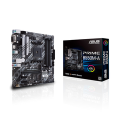Mainboard ASUS PRIME B550M-A (AMD B550, Socket AM4,m- ATX, 4 khe RAM DRR4)