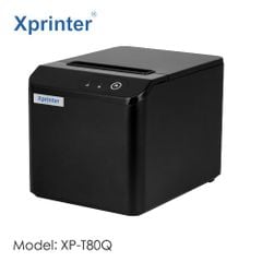 Máy in hoá đơn nhiệt 80mm (K80) chính hãng giá rẻ Xprinter XP-T80Q (USB+LAN,200mm/s)