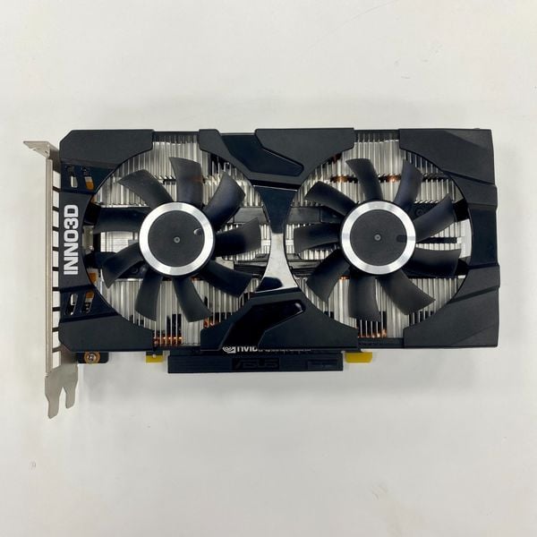 Card màn hình INNO3D GeForce GTX 1660 TWIN X2 (6GB GDDR6, 192-bit, HDMI+DP, 1x8-pin) - Like new bảo hành 3 tháng